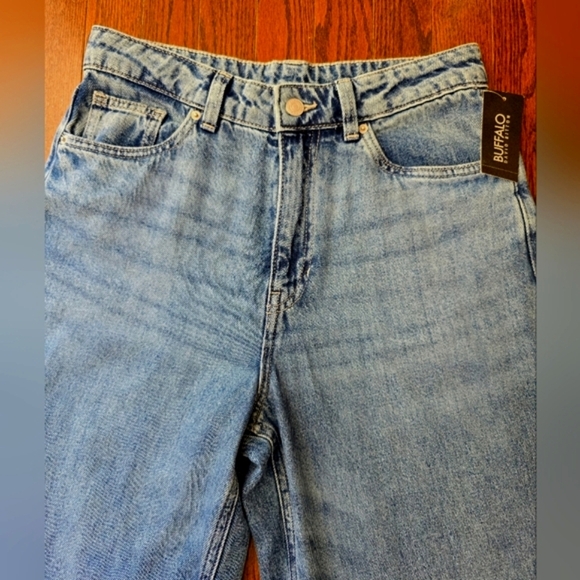 BUFFALO Alecia High Rise Vintage Denim Wide-Leg Jeans Cotton Size 29 - Picture 8 of 8